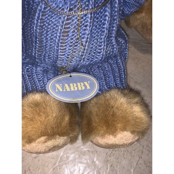 North American Bear Company (NABCO) "Nabby" Vintage Signature Bear 1990 - Picture 5 of 8
